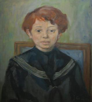 Portrt eines Kindes - 1956