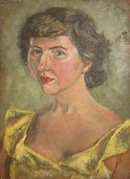 Portrt einer Frau - 1950