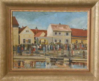 E. Vogeltanz - Der Dorfplatz E. Vogeltanz - Der Dorfplatz