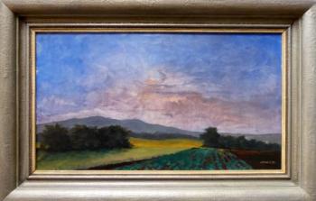 Abendlandschaft - Leinwand - Jan Ambrož - 1953 Abendlandschaft - Leinwand - Jan Ambrož - 1953