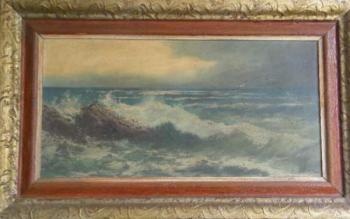 Blick auf das Meer - Stelzer - 1920 Blick auf das Meer - Stelzer - 1920