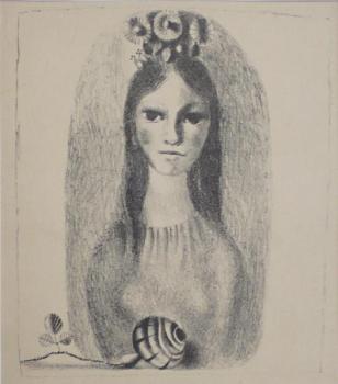 Karel Svolinsky - Mädchen mit Blumen Karel Svolinsky - Mädchen mit Blumen