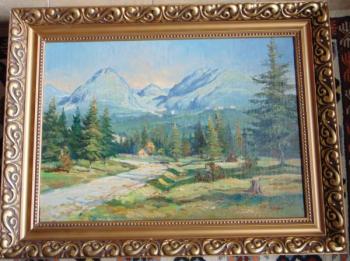 Berglandschaft - 1930 Berglandschaft - 1930