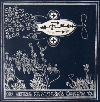 Vaclav Houf - Ex libris Zdenek Cubrda Vaclav Houf - Ex libris Zdenek Cubrda