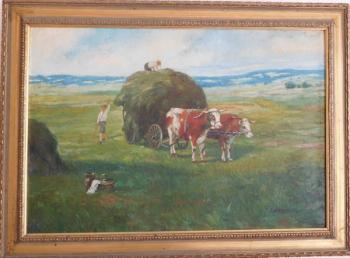 Sommerlandschaft - Gustav Reiter - 1930 Sommerlandschaft - Gustav Reiter - 1930