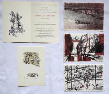 Vierfarblithographien, 1x Zinkographie Vierfarblithographien, 1x Zinkographie