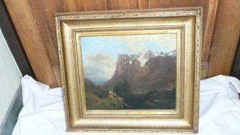 Berglandschaft - 1850 Berglandschaft - 1850