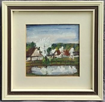 Frühlingslandschaft - 1980 Frühlingslandschaft - 1980