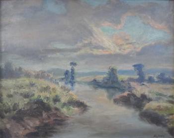 Abendlandschaft - 1930 Abendlandschaft - 1930
