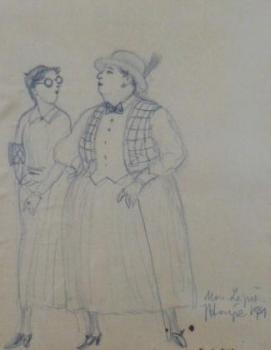 In Marienbad - unleserliche Signatur In Marienbad - unleserliche Signatur