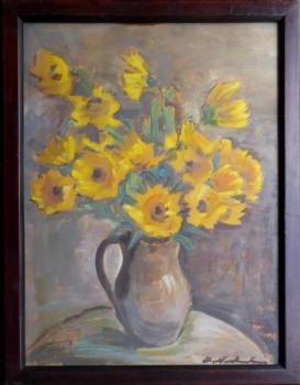 Gemälde - Karton - Maryša Neubertová - 1930 Gemälde - Karton - Maryša Neubertová - 1930