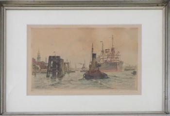 Grafik - Papier - Adolf Mùhlhan - 1945 Grafik - Papier - Adolf Mùhlhan - 1945