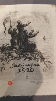 Grafik - Tavík František Šimon - 1920 Grafik - Tavík František Šimon - 1920