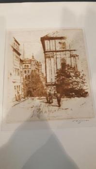 Grafik - Tavík František Šimon - 1910 Grafik - Tavík František Šimon - 1910