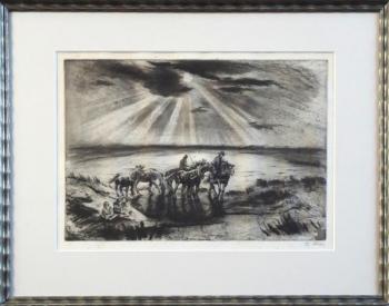 Alex Adolf Jelinek - Schwimmende Pferde Alex Adolf Jelinek - Schwimmende Pferde