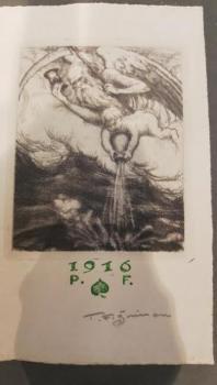 Grafik - Tavík František Šimon - 1916 Grafik - Tavík František Šimon - 1916