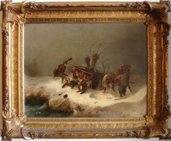 Winterlandschaft - 1900 Winterlandschaft - 1900