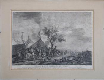 Soldaten - J.Moyreau (1690 – 1762) - 1737 Soldaten - J.Moyreau (1690 – 1762) - 1737