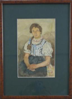 Frantisek Hlavica - Bauernmädchen Frantisek Hlavica - Bauernmädchen