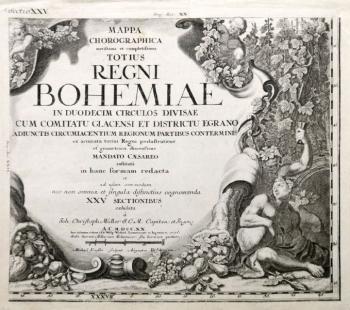 57. Müllers Karte von Böhmen 1726 57. Müllers Karte von Böhmen 1726