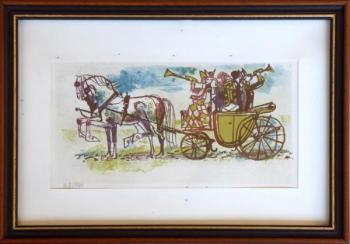 Beförderung mit Musikern Beförderung mit Musikern