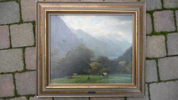 Romantische Landschaft - 1850 Romantische Landschaft - 1850