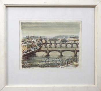 Josef D. Cerny - Prager Brücken Josef D. Cerny - Prager Brücken