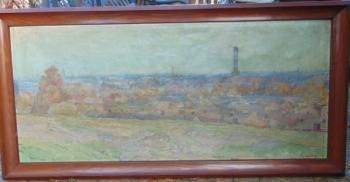 Blick auf die Stadt - 1940 Blick auf die Stadt - 1940