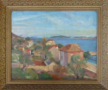 Blick auf das Meer - Richard Uherek - 1932 Blick auf das Meer - Richard Uherek - 1932