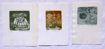 Anna Khunova - Biene, Maus, Ex libris Anna Khunova - Biene, Maus, Ex libris