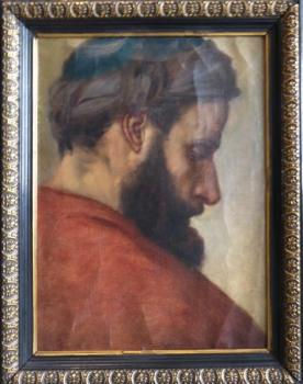 Porträt eines Mannes - Leinwand - Antonín Jedlièka - 1865 Porträt eines Mannes - Leinwand - Antonín Jedlièka - 1865