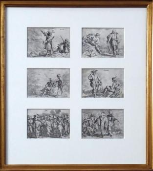 Johann Wilhelm Baur - Trachten verschiedener Natio Johann Wilhelm Baur - Trachten verschiedener Natio