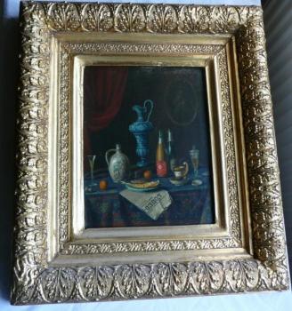 Stillleben mit Blumen - 1890 Stillleben mit Blumen - 1890