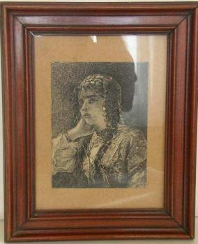 Porträt eines jungen Mädchens Porträt eines jungen Mädchens