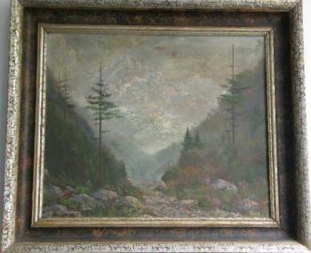 Berglandschaft - Trunke - 1940 Berglandschaft - Trunke - 1940