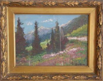 Berglandschaft - Emanuel Bakla - 1930 Berglandschaft - Emanuel Bakla - 1930