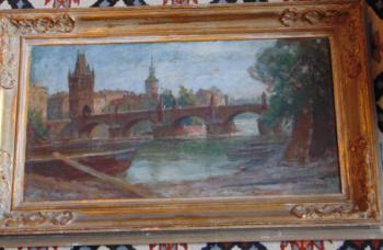 Blick auf die Stadt - 1940 Blick auf die Stadt - 1940