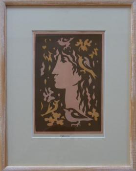 Ludmila Jirincova - Sommer, Mädchen mit Vögeln Ludmila Jirincova - Sommer, Mädchen mit Vögeln