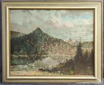 Berglandschaft - 1950 Berglandschaft - 1950