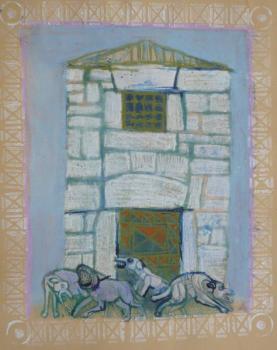 Hans Erni - Hunde, Perseus Hans Erni - Hunde, Perseus