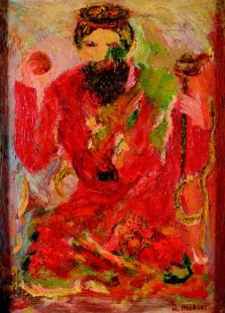 A king on a throne A king on a throne