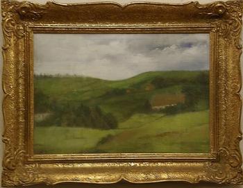 Landschaft - M. Vích - 1935 Landschaft - M. Vích - 1935