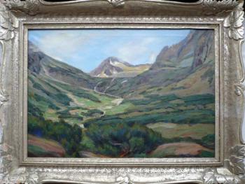 Berglandschaft - Rudolf Walter - 1920 Berglandschaft - Rudolf Walter - 1920