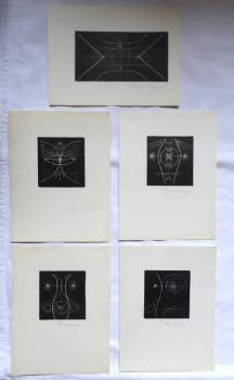 Libor Wagner - Fünf Holzschnitte, Dante Alighieri Libor Wagner - Fünf Holzschnitte, Dante Alighieri