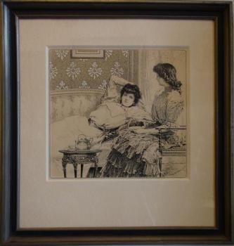 Porträt einer Frau - 1890 Porträt einer Frau - 1890