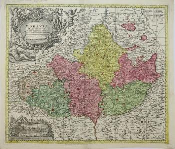 Grafik - Matthaeum Seutter, Augsburg 1740 - 1740 Grafik - Matthaeum Seutter, Augsburg 1740 - 1740