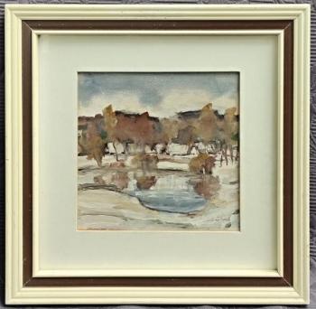 Winterlandschaft - 1980 Winterlandschaft - 1980
