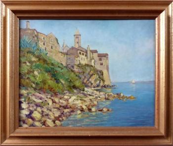 Blick auf das Meer - Holz - Joža Mikš - 1928 Blick auf das Meer - Holz - Joža Mikš - 1928