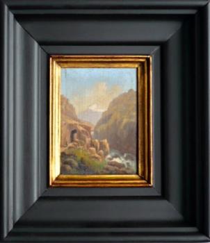 Berglandschaft - 1880 Berglandschaft - 1880
