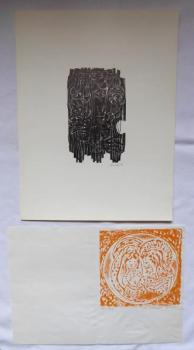 Zwei Grafiken - Eva Babincova Skalova, Anna Grmelo Zwei Grafiken - Eva Babincova Skalova, Anna Grmelo